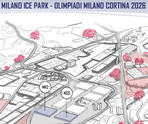 MILANO ICE PARK - ICE HOCKEY ARENA 2 - Olimpiandi Milano Cortina 2026